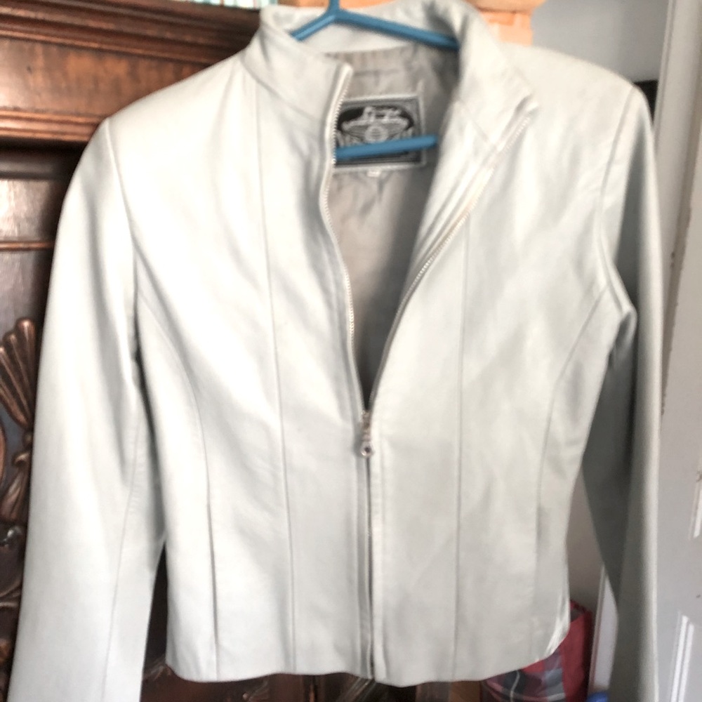 Italian leather jacket
